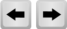 left/right keys